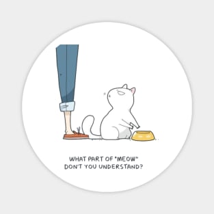 Fun animal comic Magnet